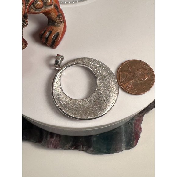 Sterling Donut pendant - Picture 5 of 5